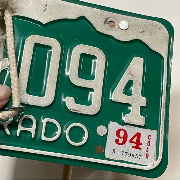 Colorado license plate bird house - Picture 5 of 7